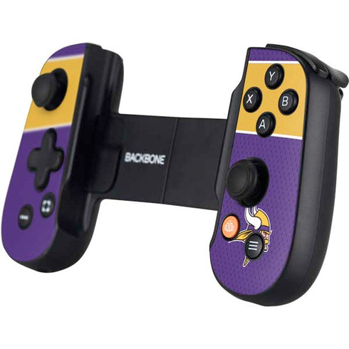 NFL Minnesota Vikings Zone Block Backbone One for iPhone Game Controller Skin